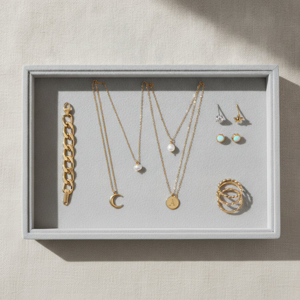 Building a Jewelry Wardrobe Capsule Closet